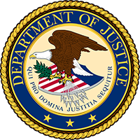 U.S. Department of Justice logo